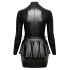 Cottelli BONDAGE Matte Mini Dress with Arm Restraints – Black – 2XL — Photo 9