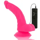 Diversia Flexible Vibrating Dildo – 21.5 cm (8.5″) – Pink — Photo 3