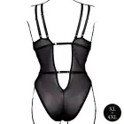 Wireless Lace Bodysuit with Adjustable Sliders – Black – Plus Size — Photo 5