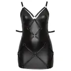 Cottelli BONDAGE PLUS matt bondage kleit käeraudadega – must – 4 XL — Foto 7