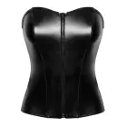 Noir Orgia Exclusive топ-корсет с эффектом мокрой кожи – чёрный – M — Фото 5