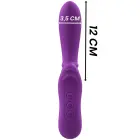 Intense Harry Flexible Personal Massager with Vibrating Tongue – Purple — Photo 3