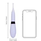 Loveline Night Magic Tip vibratorius – 18 cm (7″) – violetinis — Nuotrauka 8