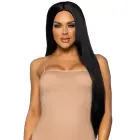 Leg Avenue Long Straight Wig – Black – One Size — Photo 1