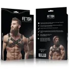 Fetish Submissive Attitude Bulldog Chest Harness – Black – One Size — Photo 2