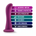 Blush Temptasia Bellatrix dildo ar piesūcekni – 15.8 cm (6.2″) – violets — Foto 5