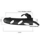 PRETTY LOVE - Penis Sleeve with Ball Strap and Vibration — Photo 3