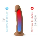 SD. Model 2 realistlik dildo iminapaga – 19 cm (7.5″) – pruun — Foto 5