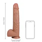 Extra Large Straight Dildo with Balls – 33 cm (13″) – Skin — Photo 6