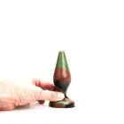 Kiotos Revolt Green Army 24 Medium – silicone anal plug – 14.5 cm — Photo 2