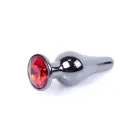 Plug-Jewellery Dark Silver anaaltapp – 9.5 cm (3.7″) – Punane — Foto 7