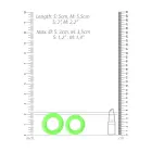 Cockring Set – Glow in the Dark – 2 Pieces — Photo 4
