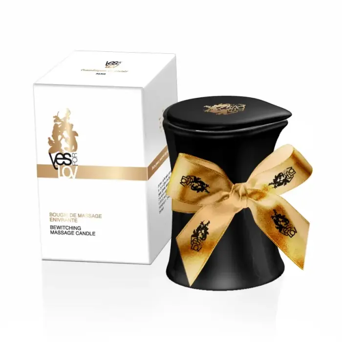 YESforLOV Bewitching Massage Candle – White Tea & Bali Flowers – 120 g