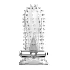 BAILE - Brave Man Vibrating Penis Sleeve – 14 cm – Clear — Photo 2
