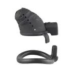 Sevanda Black Slave Chastity Cage Short – Black — Photo 6
