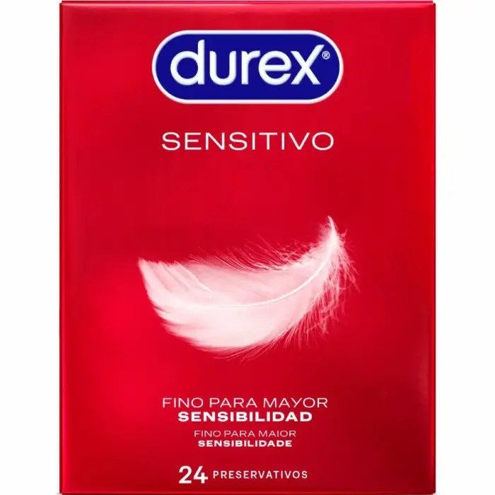 Durex Soft & Sensitive īpaši plāni prezervatīvi – 24 gab.