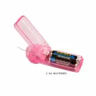 BAILE Ultra Realistic Vibrating Intimate Machine silikona divu ieeju masturbators – miesas krāsa — Foto 6