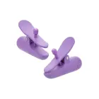 Nipplettes uzlādējamās knupīšu skavas – violetas Foto 2