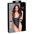 Cottelli Bondage Body with Gold Chains and Adjustable Restraints – Black – XL — Photo 1