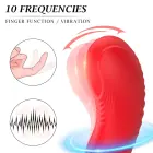 Heating G-Spot Vibrator with Finger Function and App Control – 13.8 cm (5.4″) — Photo 7