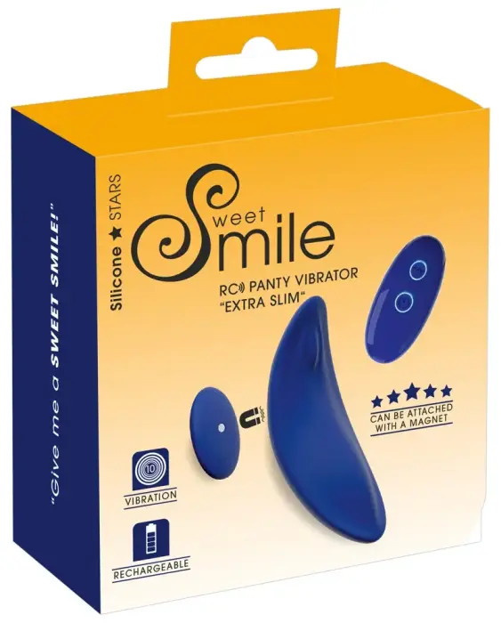 Smile RC вибратор для трусиков Slim – 10.4 cm (4.1″) – розовый