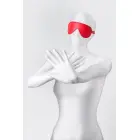 Anonymo mask, PU leather, red, 65 cm Foto 2