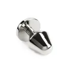 Mr. Steel Classic analinis kištukas – S – Sidabrinis — Nuotrauka 1