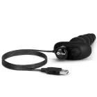 b-Vibe Cinco tālvadāma elastīga silikona anālo bumbiņu sistēma – 20.3 cm (8″) – Melns — Foto 5