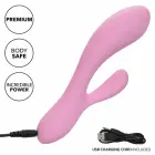 Двойной вибратор CalExotics Contour Zoie – 20.3 см (8″) – розовый — Фото 4