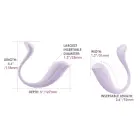 SVAKOM Phoenix Neo 2 lodes vibrators – 12.75 cm (5″) – violets — Foto 8
