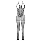 Fantasy by Cottelli võrkkangast catsuit – must – S/L Photo