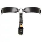 ZADO Leather Men's Jockstrap – Black — Photo 8