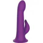 Rotējošs Flutter truša vibrators – violets — Foto 4