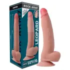 Rockarmy Dual Density Leopard dildo – 23 cm (9″) – kūno spalva — Nuotrauka 1
