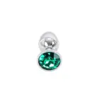 Metal Anal Plug – 7 cm – Green — Photo 2