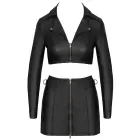 Cottelli PARTY Crop Jacket and Mini Skirt Set – Black – L — Photo 6