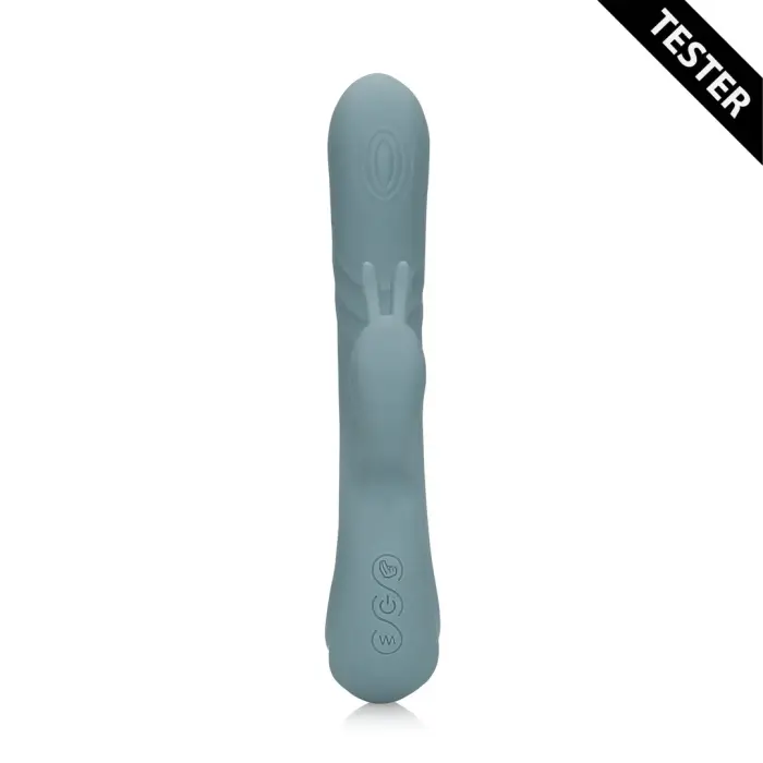 Loveline pirksta kustības truša vibrators – pelēks
