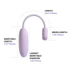 SVAKOM Plume lodes vibrators – 21.9 cm – violets — Foto 10