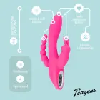 Double Rabbit Vibrator – 21 cm – Multicolored — Photo 9