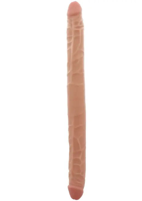Двусторонний дилдо – 40 cm (15.7″) – телесный