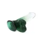 Kiotos Cox Color Дилдо с присоской – 18 cm (7″) – прозрачно-зеленый — Фото 7