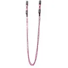 Adjustable Nipple Clamps with Chain – Pink — Photo 2