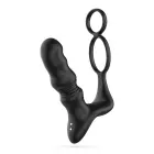 CRUSHIOUS CRIXUS prostatos vibratorius su nuotolinio valdymo pulteliu – 14.5 cm – Juodas — Nuotrauka 1