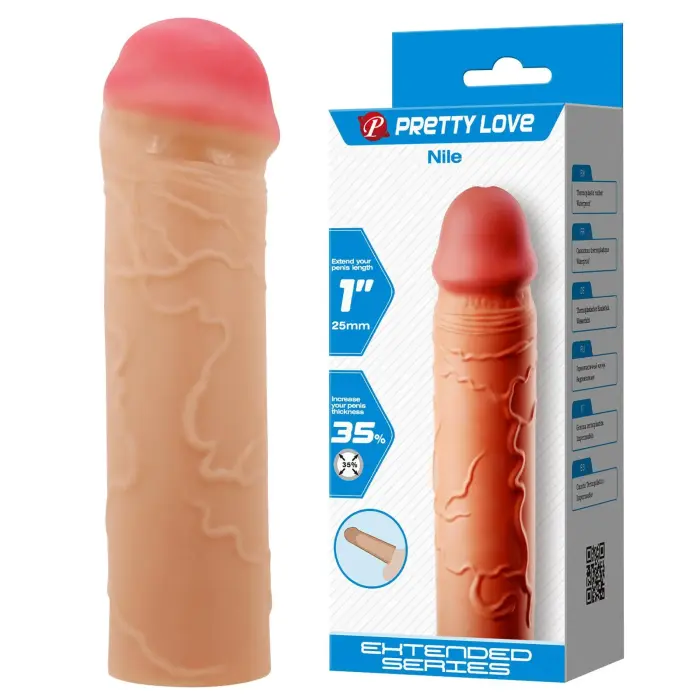 PRETTY LOVE - Nile Penis Sleeve – 2.5 cm (1″)