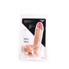 Kiotos COX realistiškas dildo su siurbtuku – 22.5 cm (9″) – kūno spalva — Nuotrauka 3