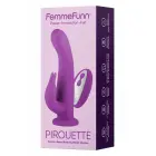 FemmeFunn Pirouette Vibrator – 20.3 cm (8″) – Purple — Photo 1
