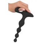 Vibrējošas anālo bumbiņu ķēde – 20 cm – Melns Foto 9