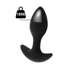Weighted Anal Plug 185g – Black — Photo 1