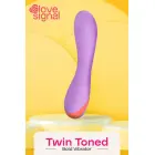 Twin Toned Vibrator – 19 cm – Multicolored — Photo 11