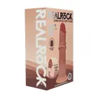 Kahekihiline silikoonist realistlik liikuva nahaga dildo – 20.5 cm (8″) – nahavärv — Foto 1